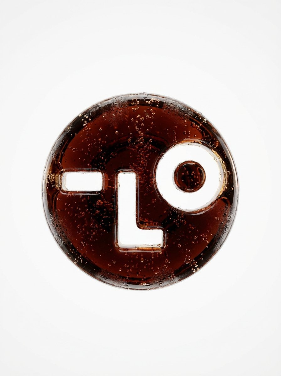 Minimalist Cola Amulet 3D Render