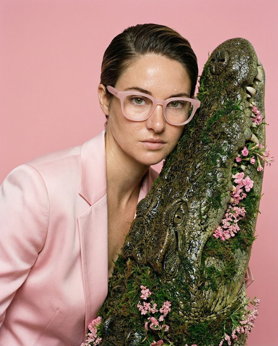 Botanical Rebellion Editorial Prompt — AI image template example