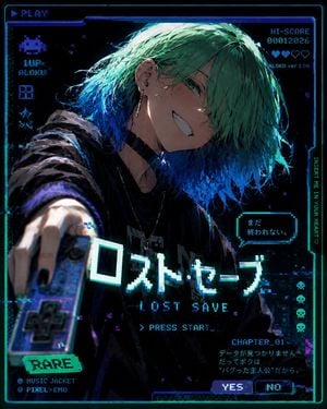 Cyberpunk Lost Save Game Cover