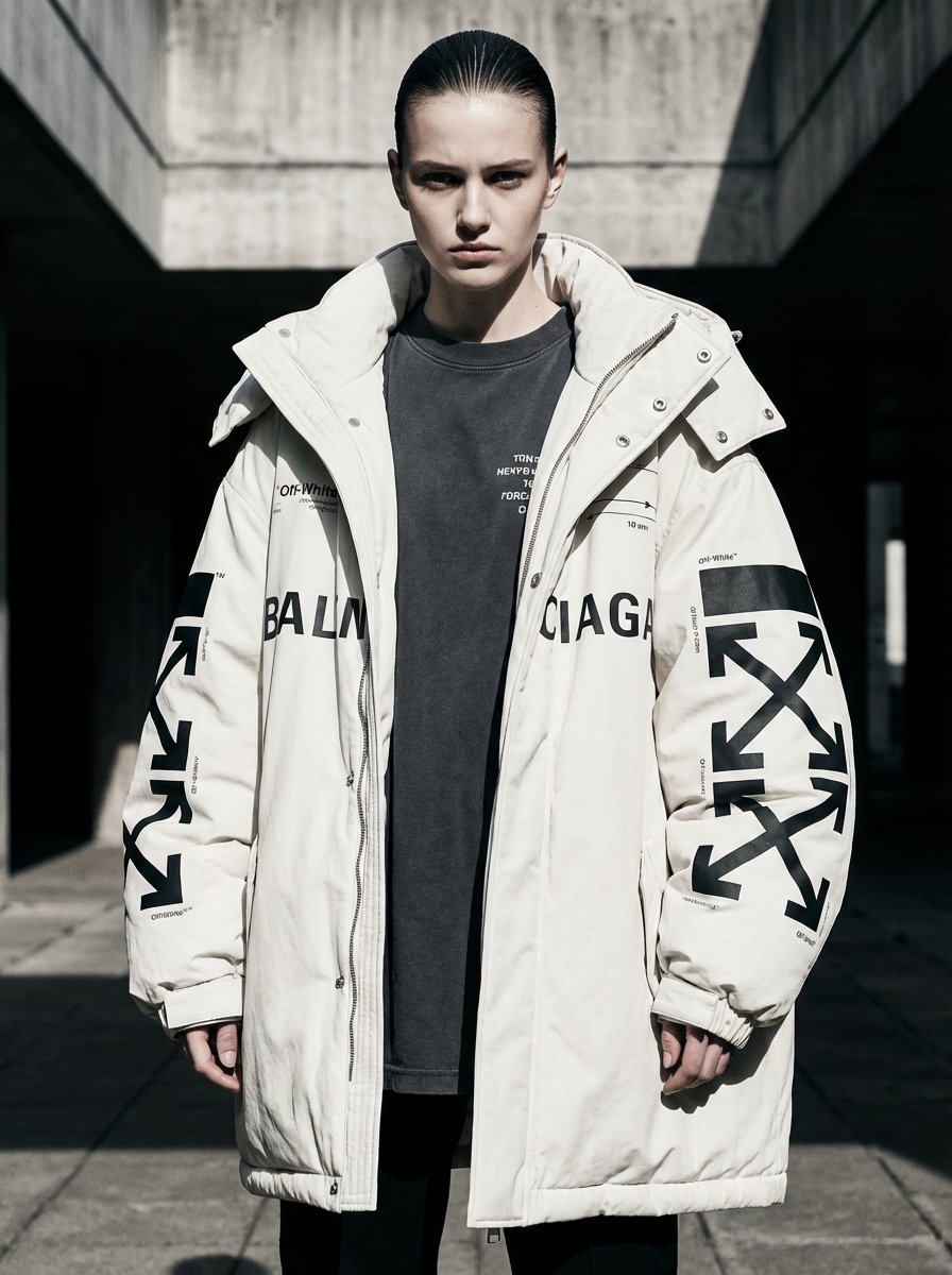 Off-White × Balenciaga Hypebeast Editorial