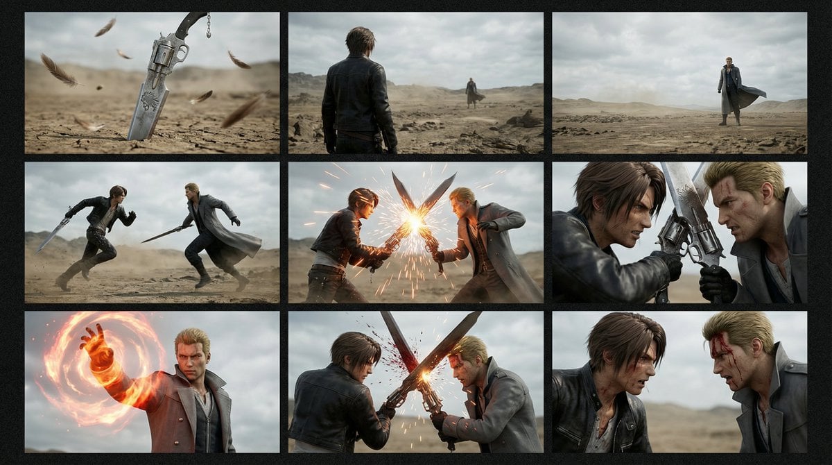 Cinematic Game CG Trailer Duel