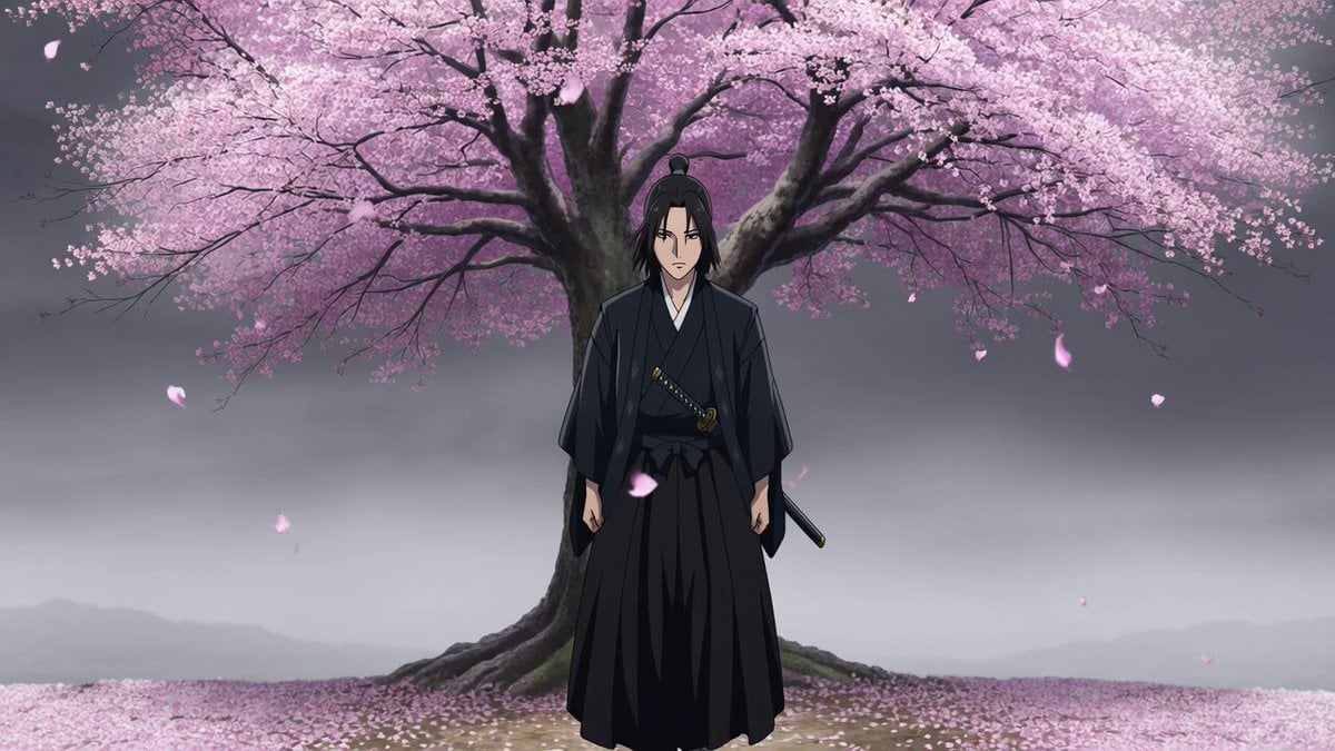 Atmospheric Anime Samurai Video Prompt