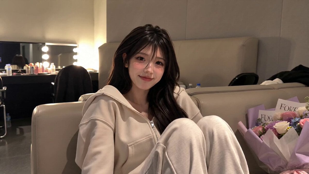 Korean Idol Backstage Vlog Scene