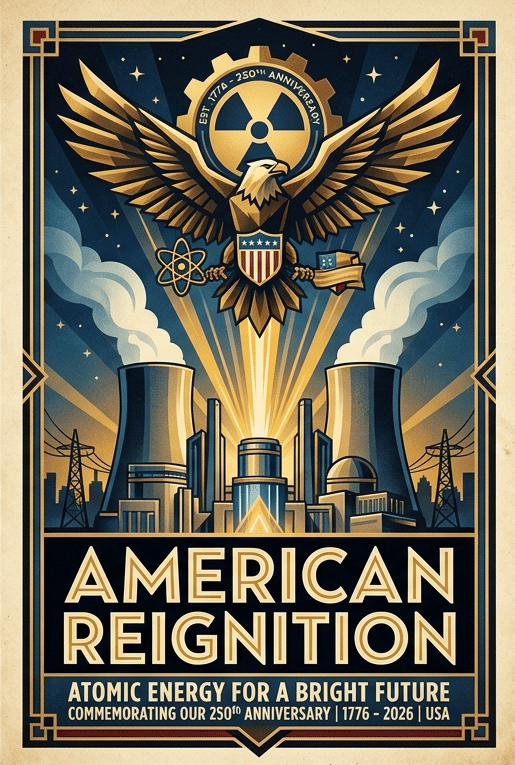 American Reignition Nuclear Poster