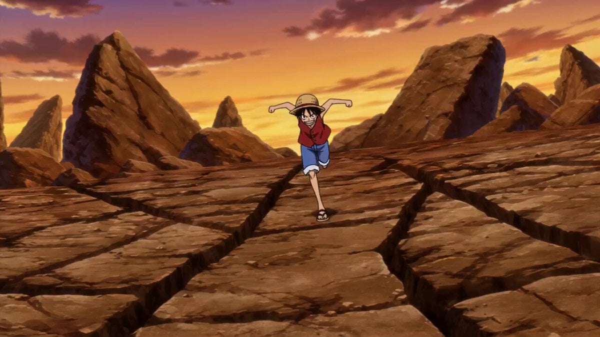 Naruto and Luffy Fighting Scene Prompt