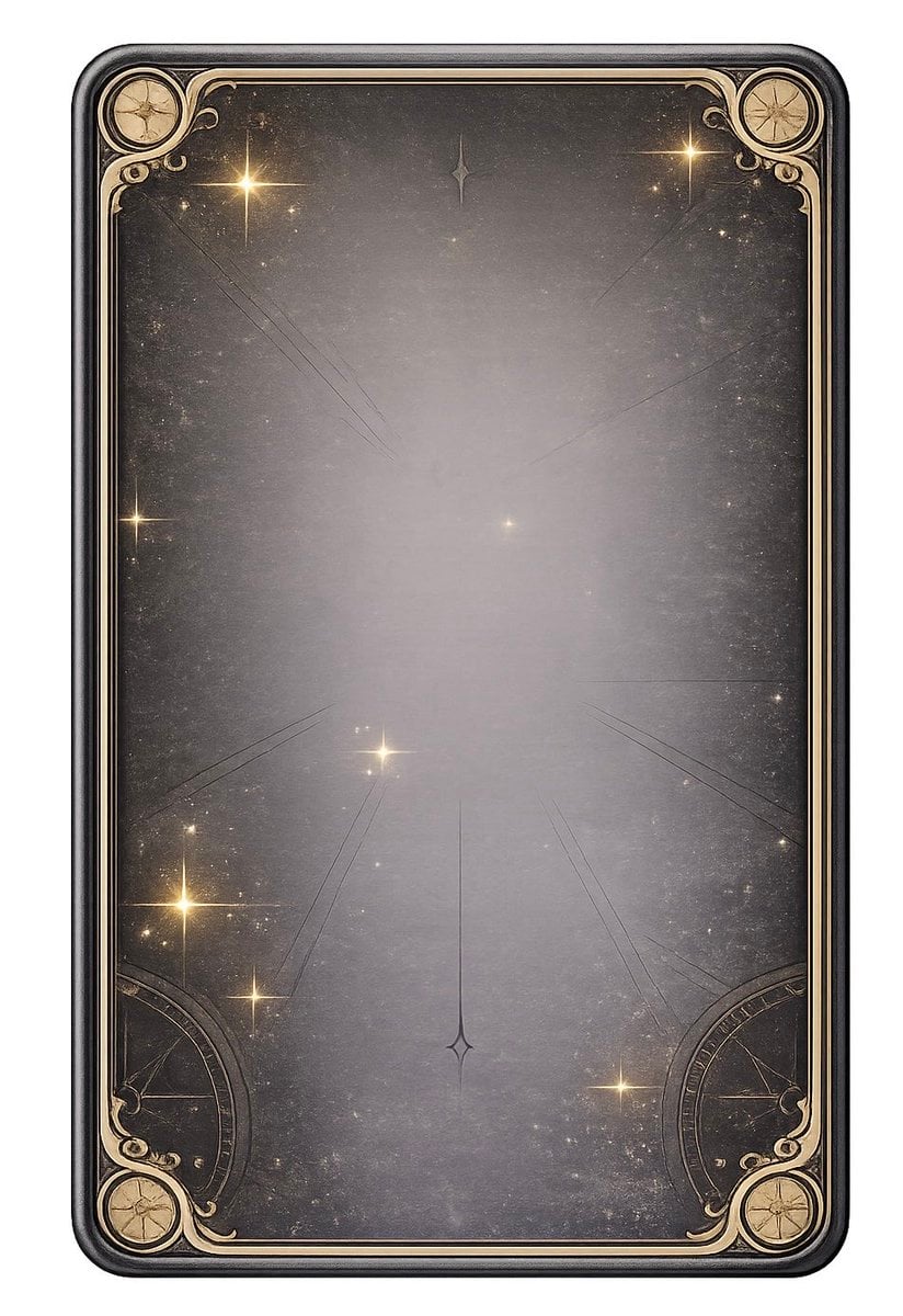 Ornate Celestial Card Back