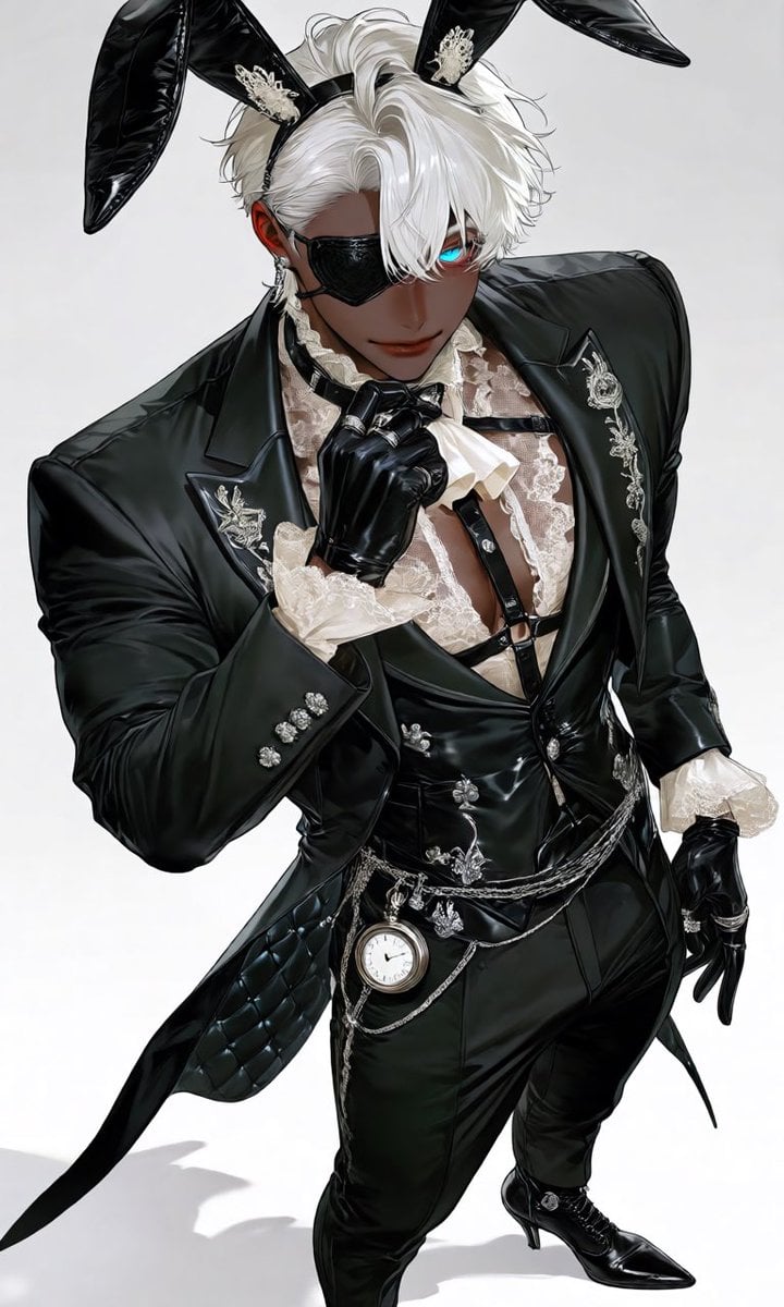 Luxury Rabbit Suit Fashion
