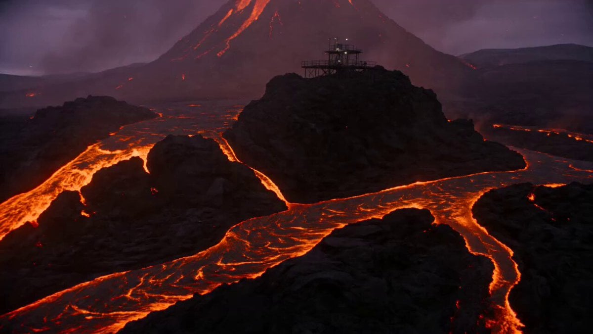 Volcanic Observatory Cinematic Disaster