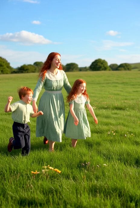 Irish Dance in a Glistening Field