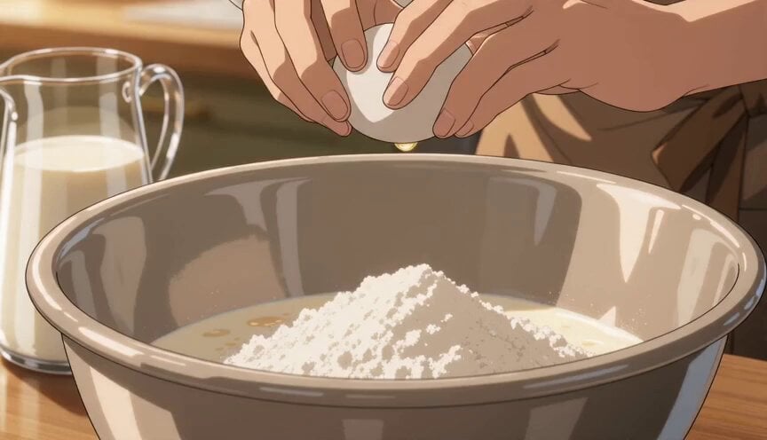 Anime Pancake Cooking Montage