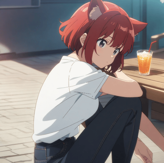 Character Prompt with Drinking Action for Anifusion/Nano Banana