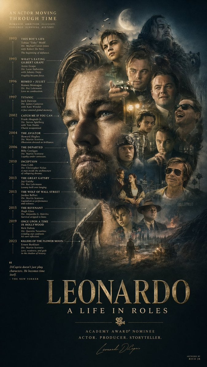 Mirrored Actor Retrospective Poster reference image 1