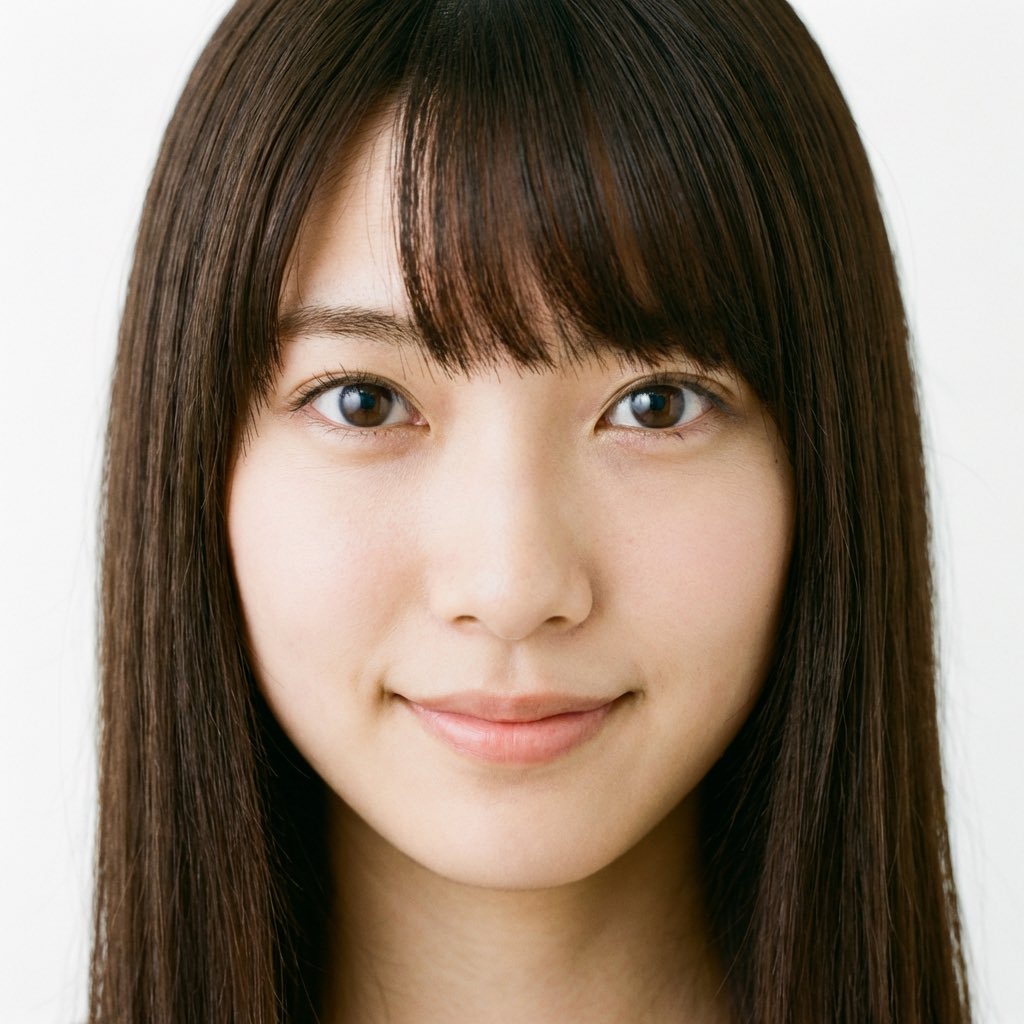 Japanese Young Woman Close-up Portrait Prompt