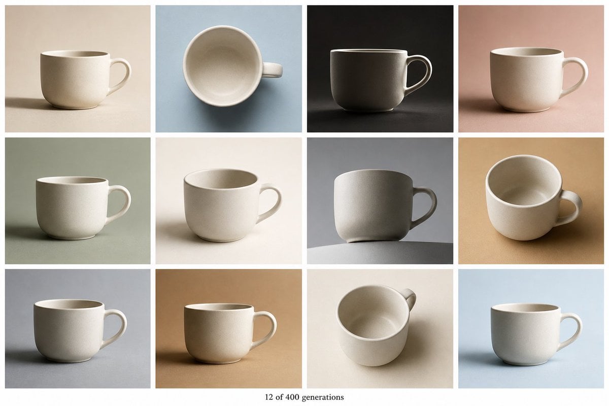 Tile Ceramic Mug Contact Sheet