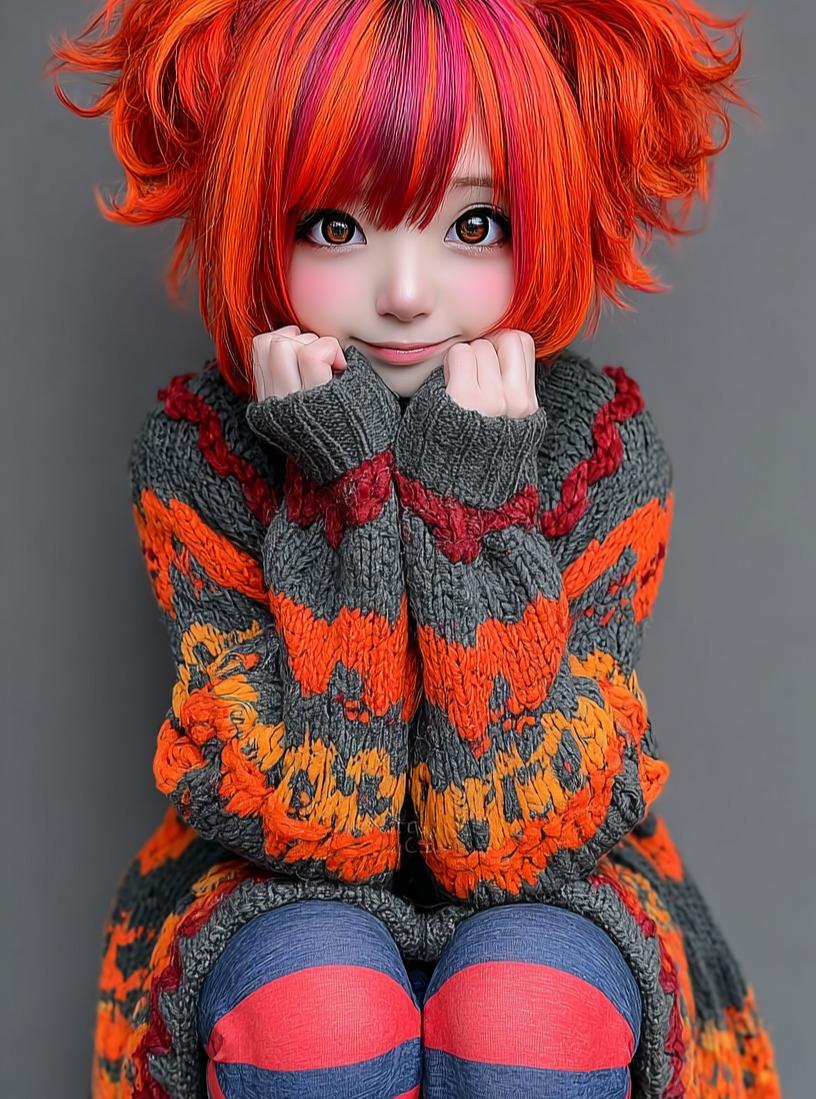 Kawaii Doll Magical Realism Character Portrait Prompt