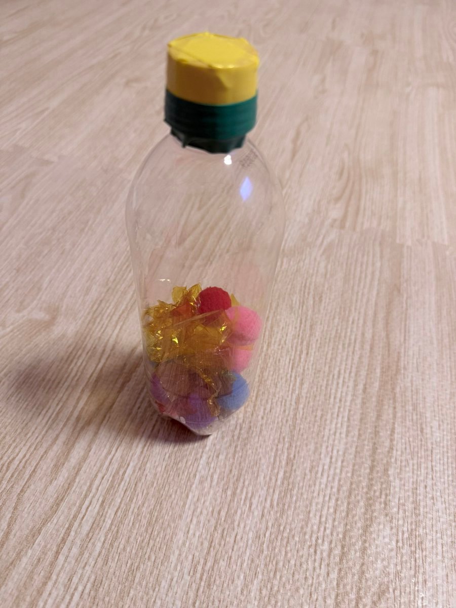 Finished Baby Sensory Bottle