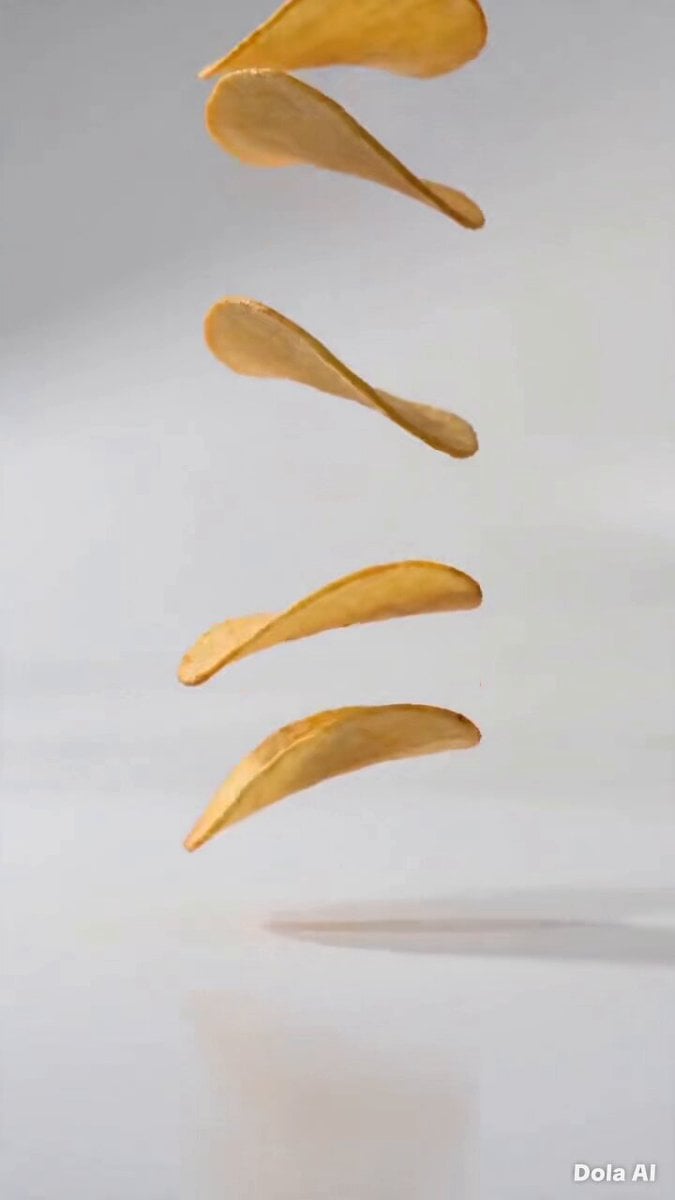 Stop-Motion Chip Stacking Animation