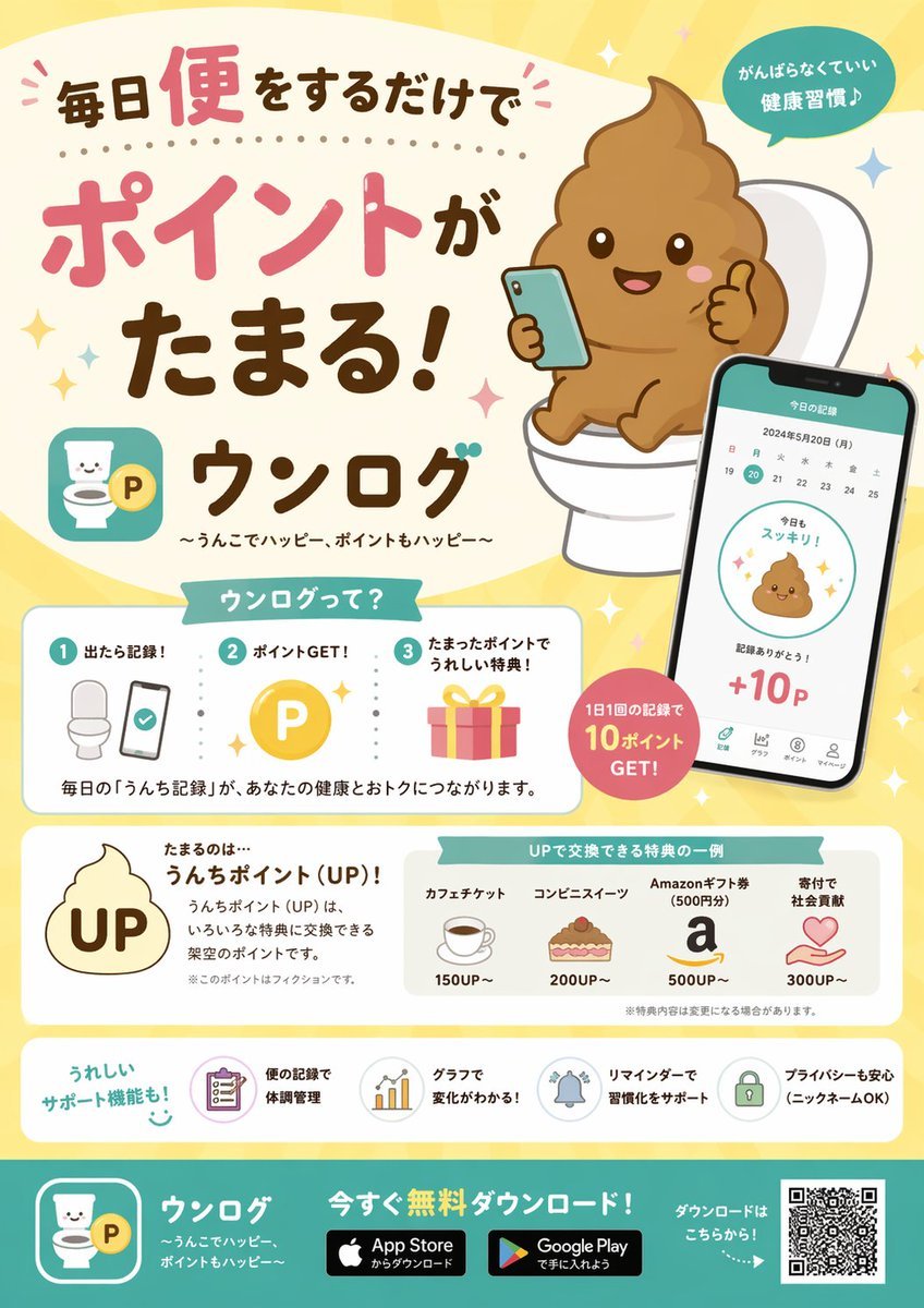 App Promo Infographic Flyer — AI image template example