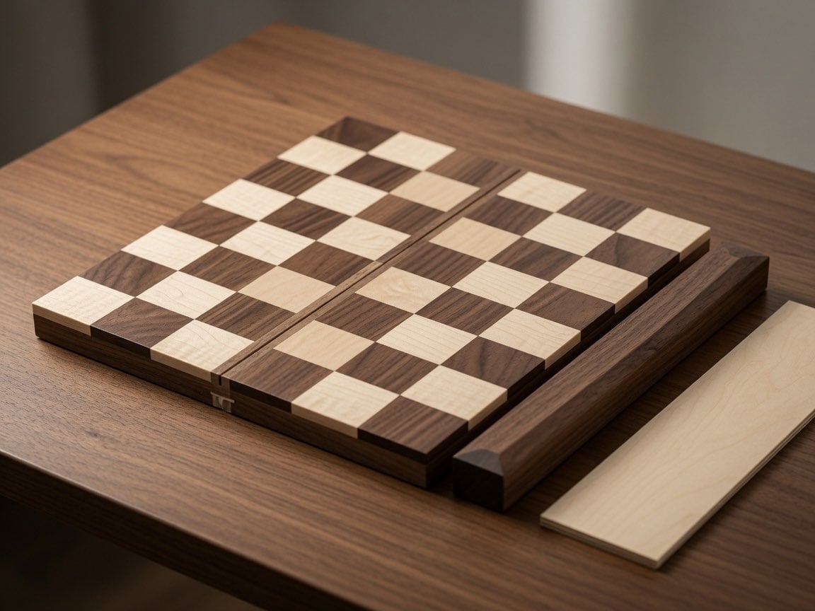 Wooden Travel Chessboard