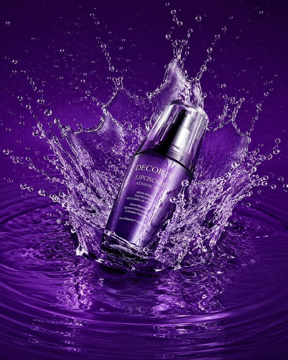 Luxury Skincare Product Advertisement