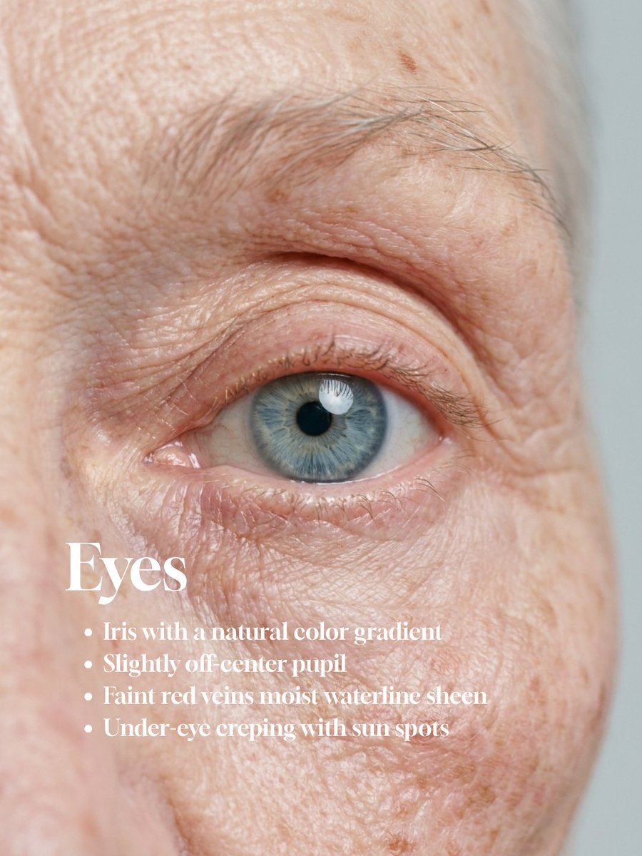 Hyperrealistic Macro Eye Detail — AI image template example