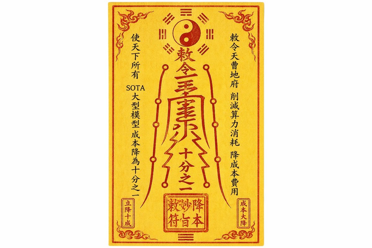 AI Cost Reduction Taoist Talisman