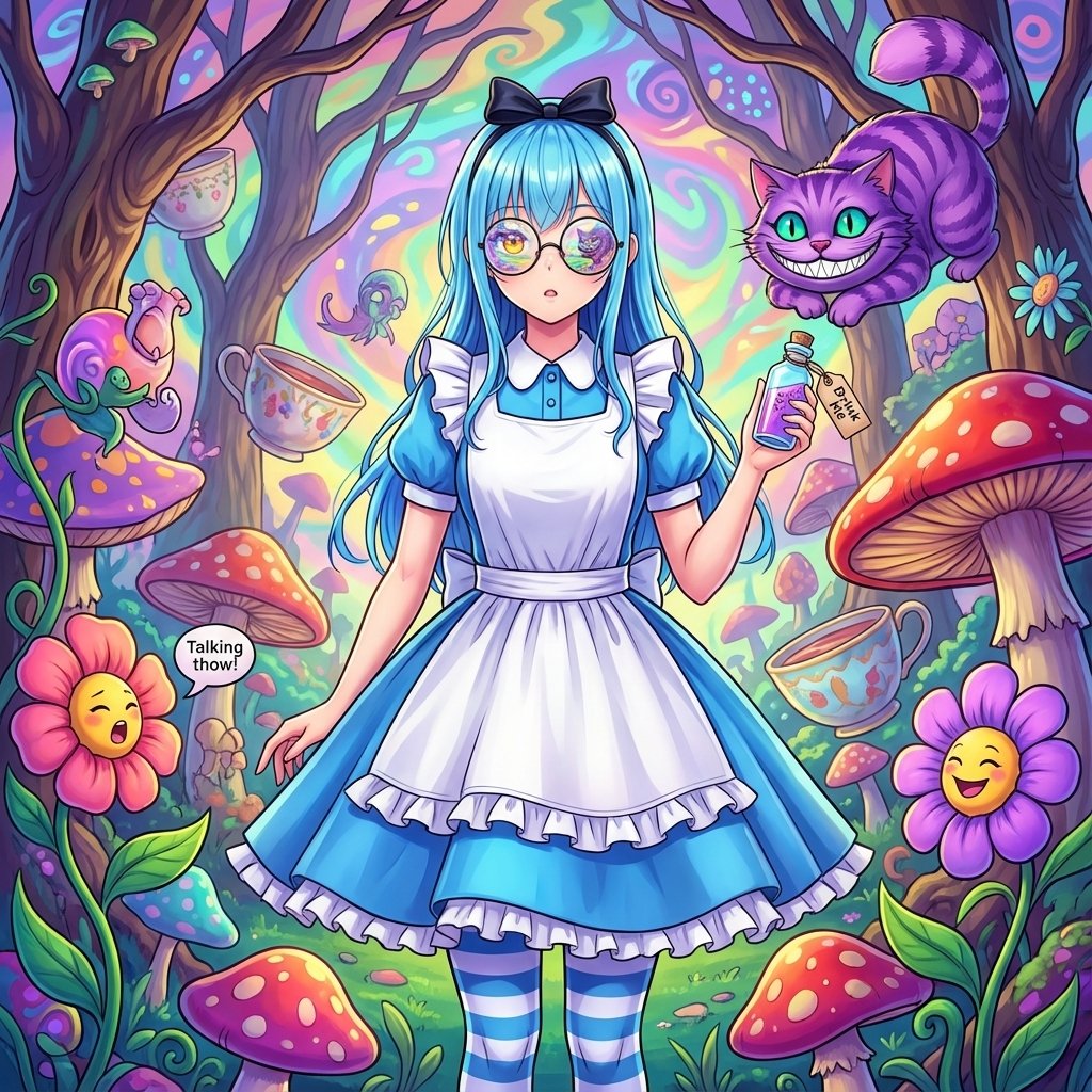 Alice in Wonderland Transformation Prompt