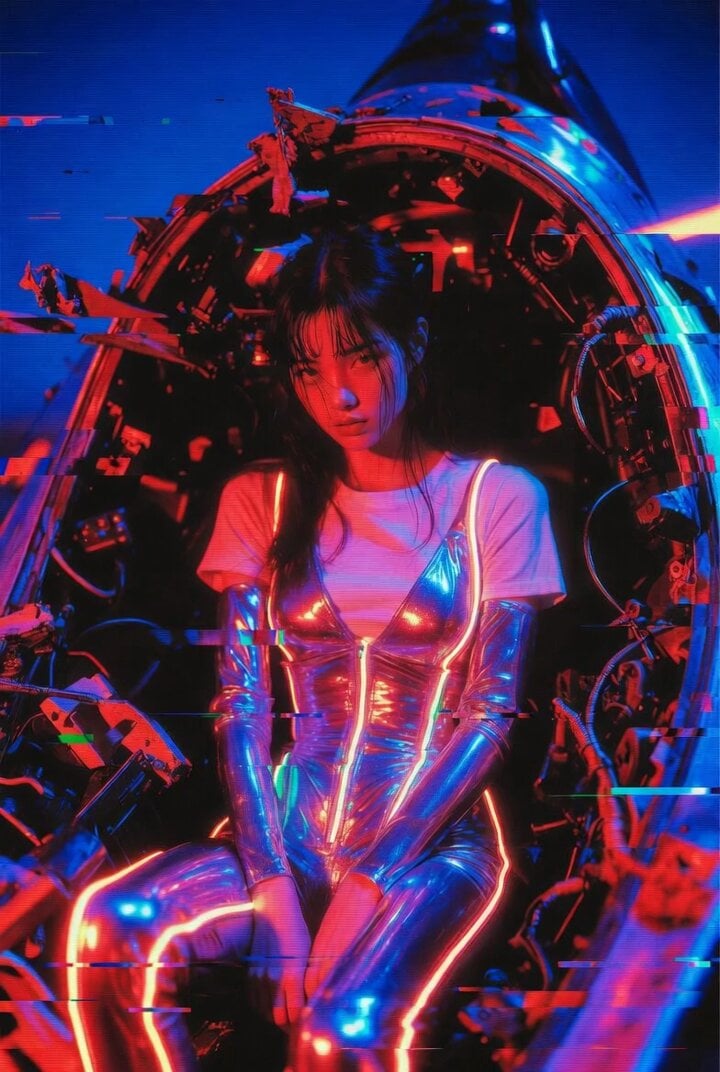 Ultra Cinematic Cyberpunk Portrait Video Prompt