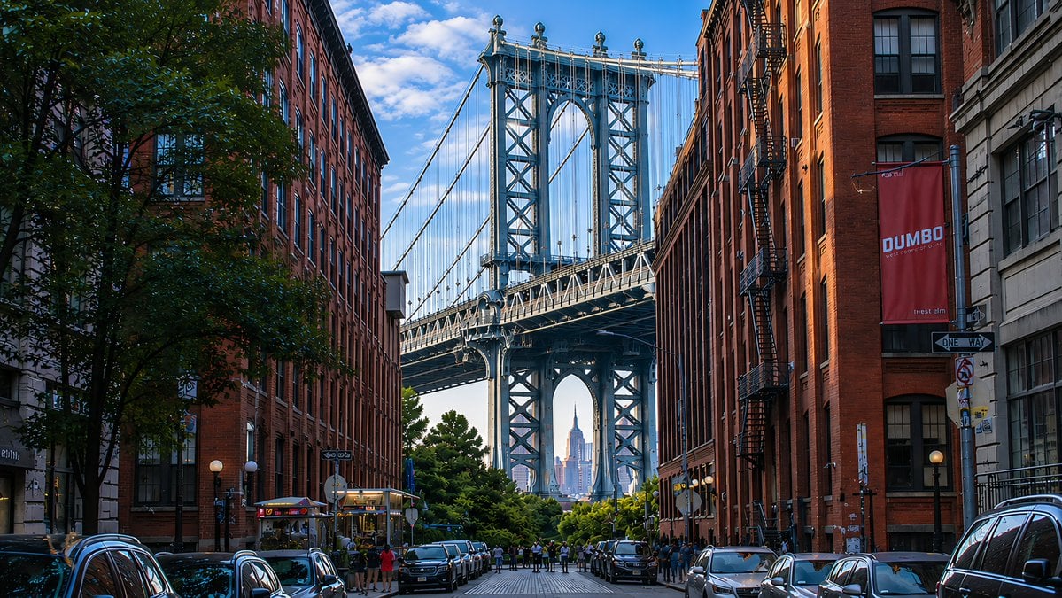 DUMBO Bridge Desktop Wallpaper