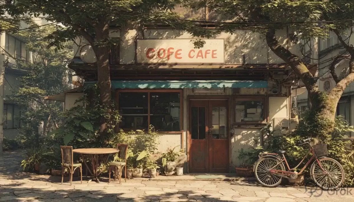 Nostalgic Japanese Cafe