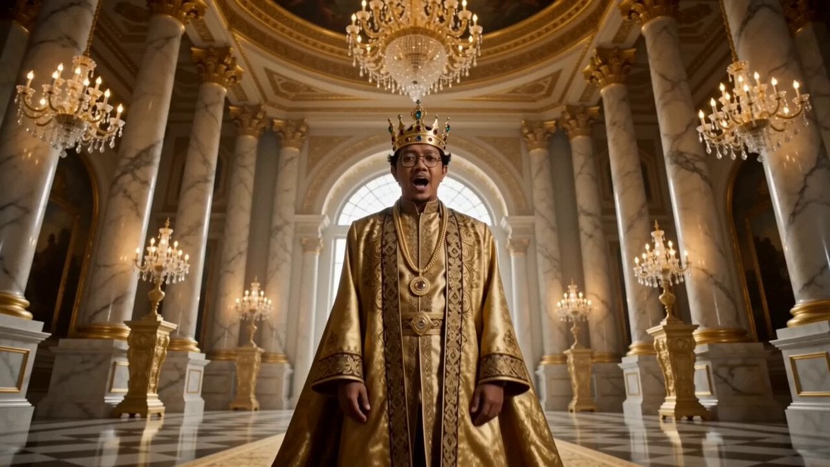 Golden Royal King Rap Music Video