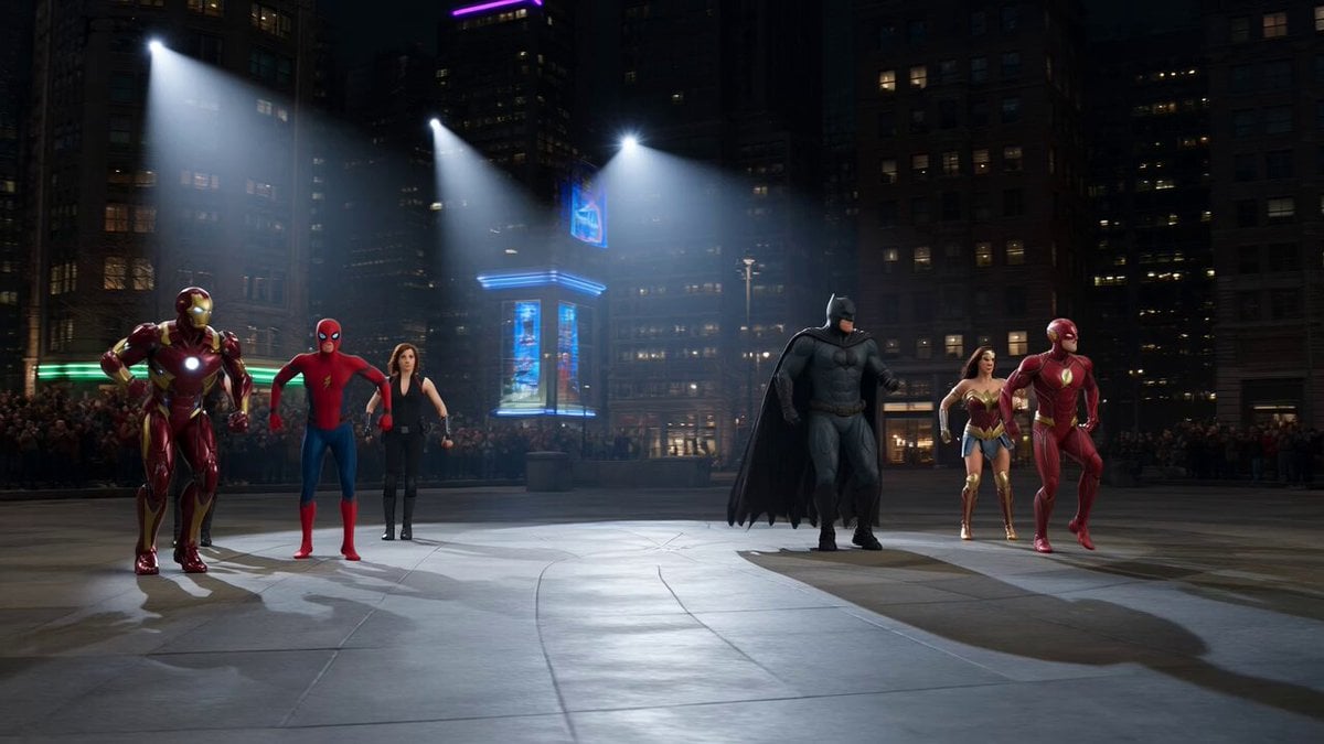 Superhero Dance Off Mashup