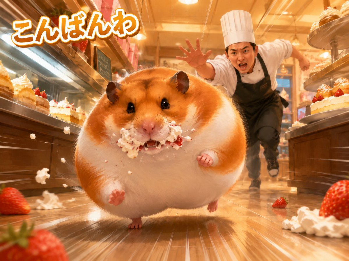 Giant Hamster Bakery Chase