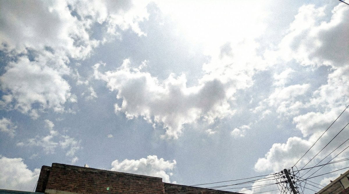 Cloud Pareidolia Smartphone Snapshot