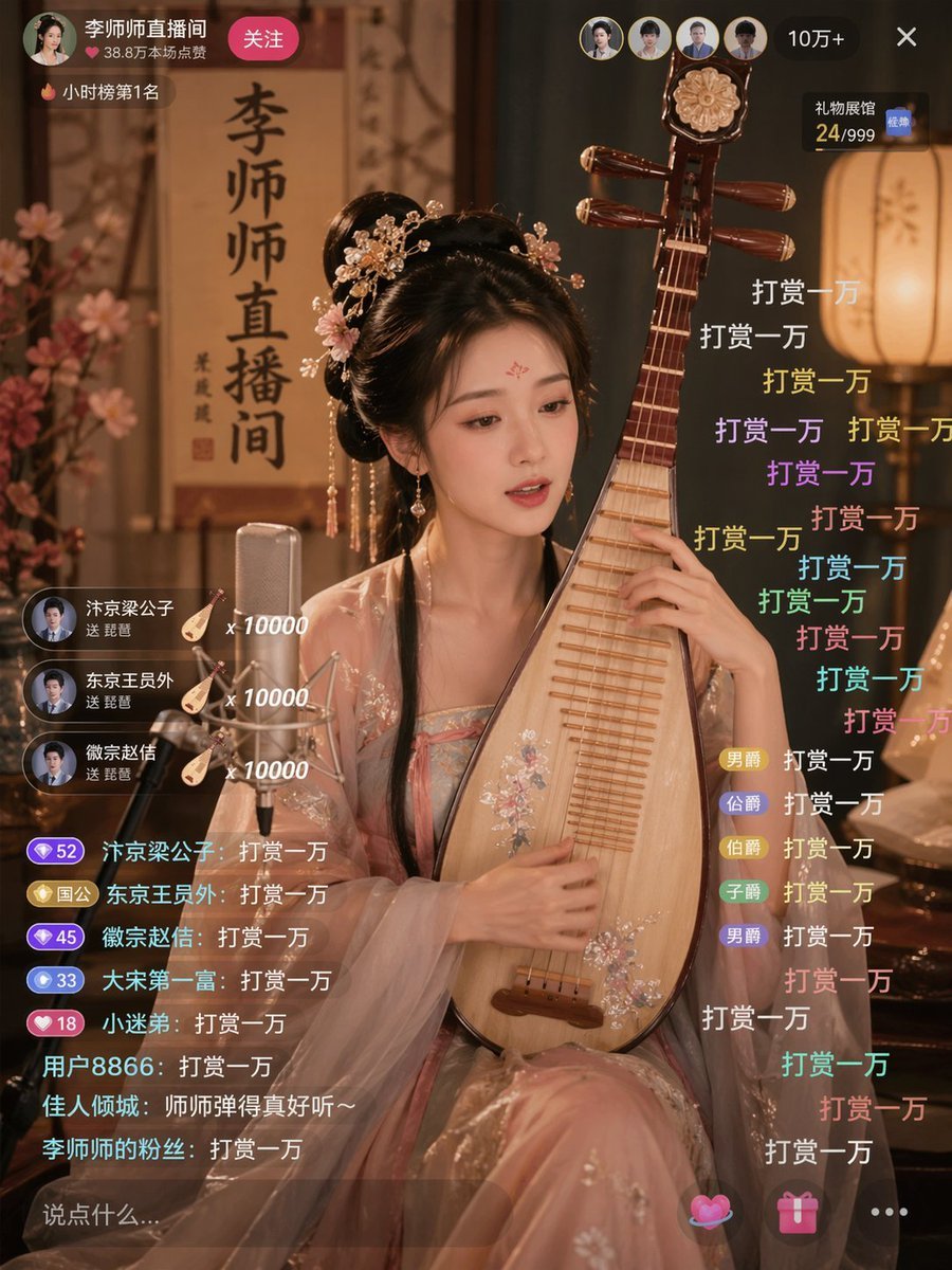 Ancient Beauty Livestream Scene