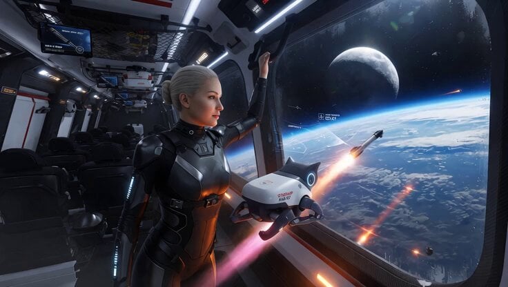 SpaceX Starship Interior Video