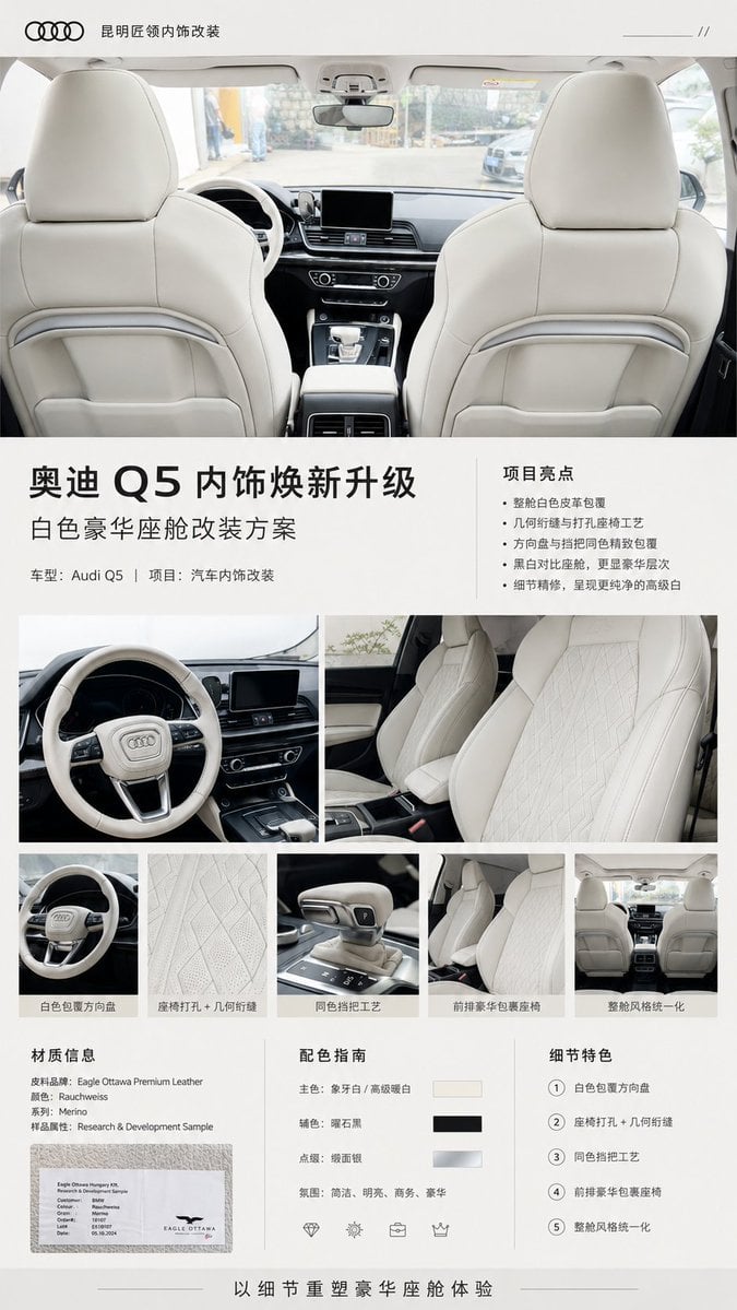 Audi Q5 Interior Upgrade Brochure