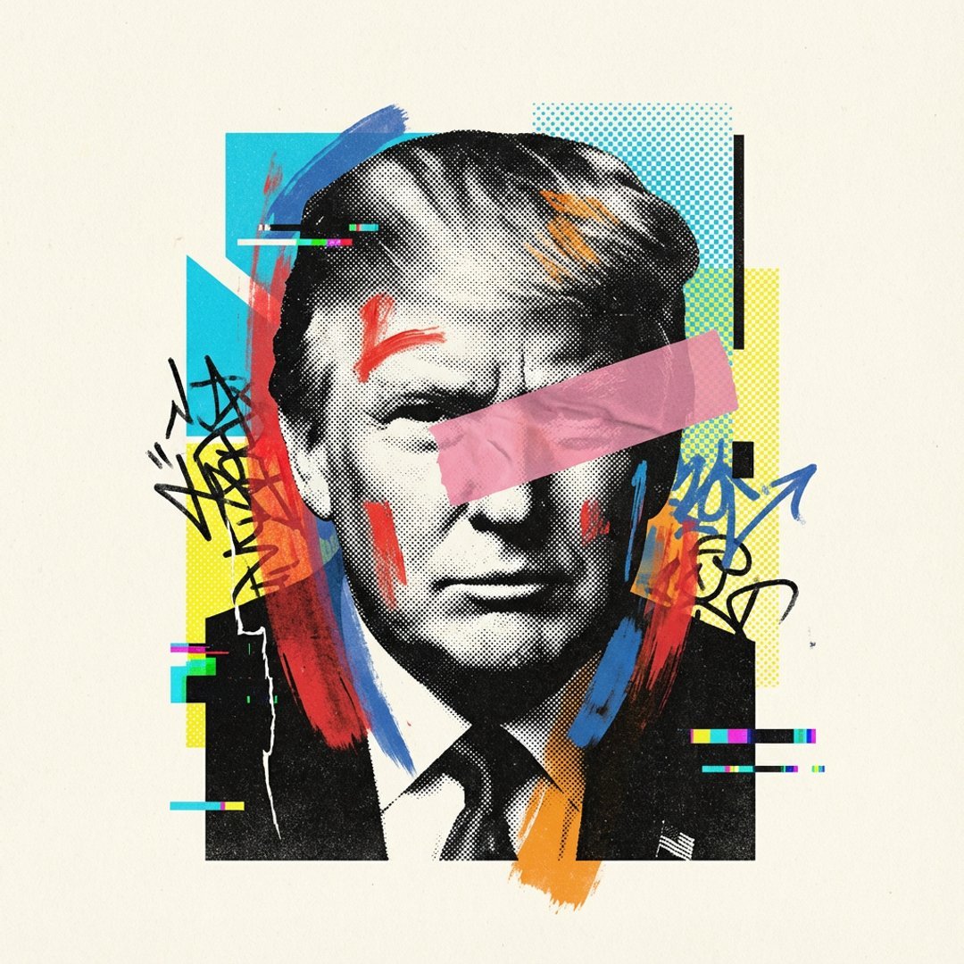 Visualized as the central masterpiece of a surreal avant-garde collage