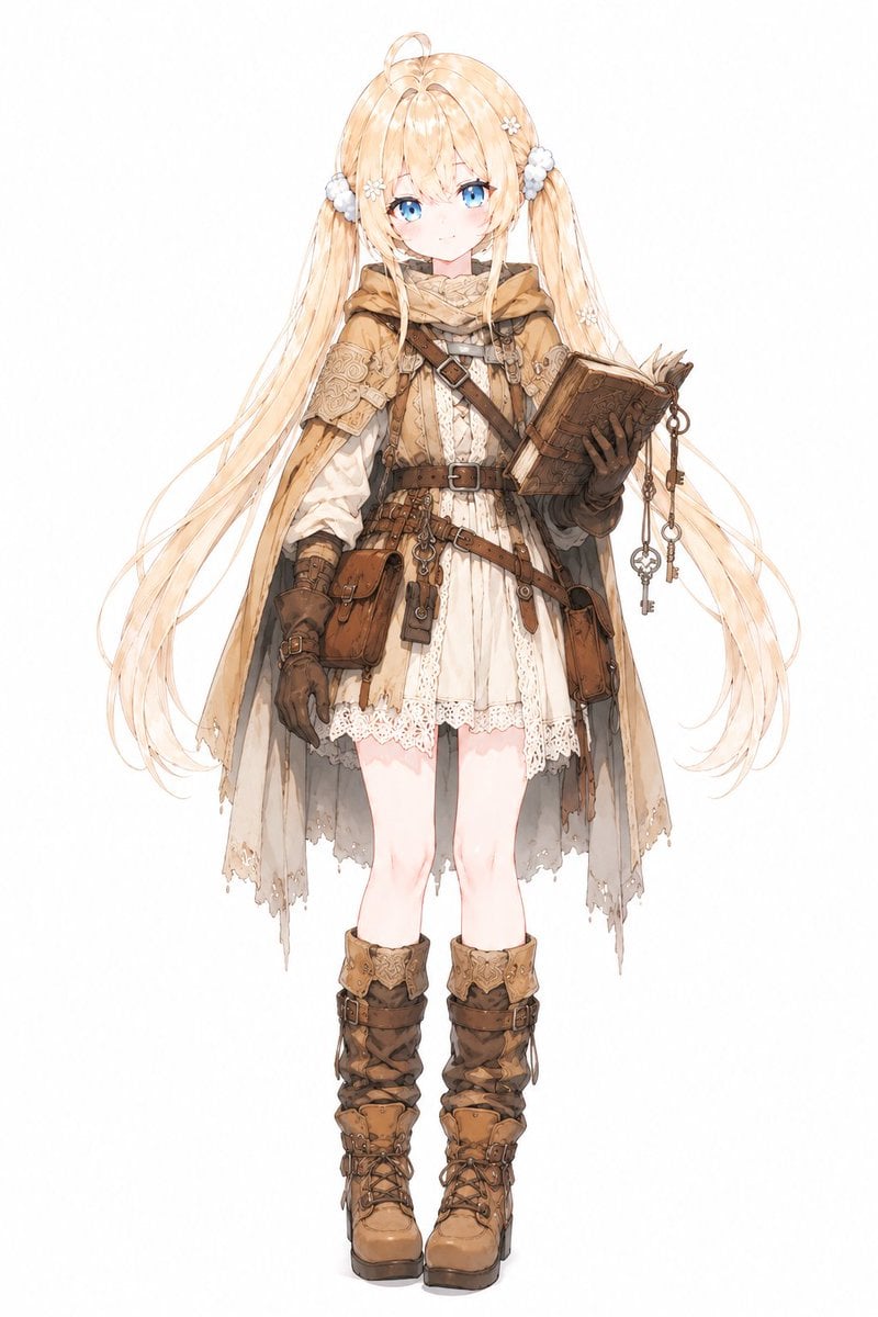 Anime Summoner Adventurer Character