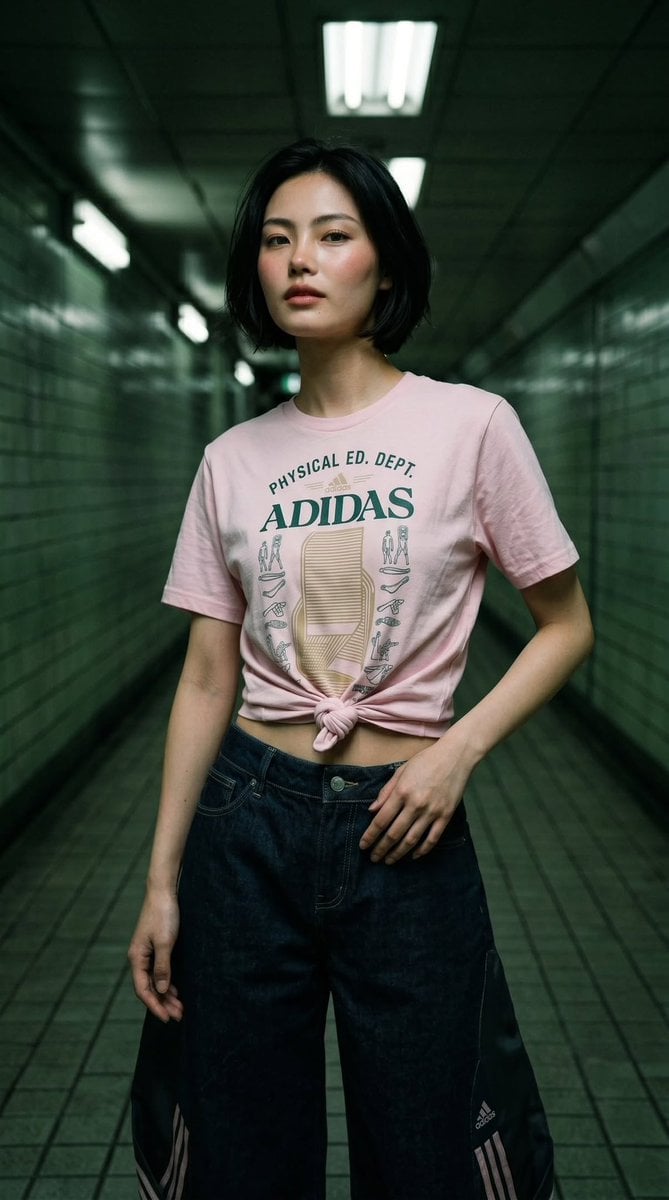 Cyber-Urban Subway Fashion Shot