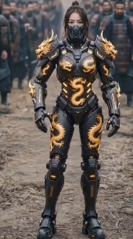 Golden Dragon Tactical Mech