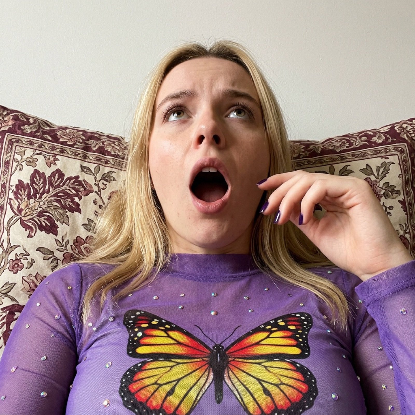 Image Generation Prompt for Shocked Young Woman