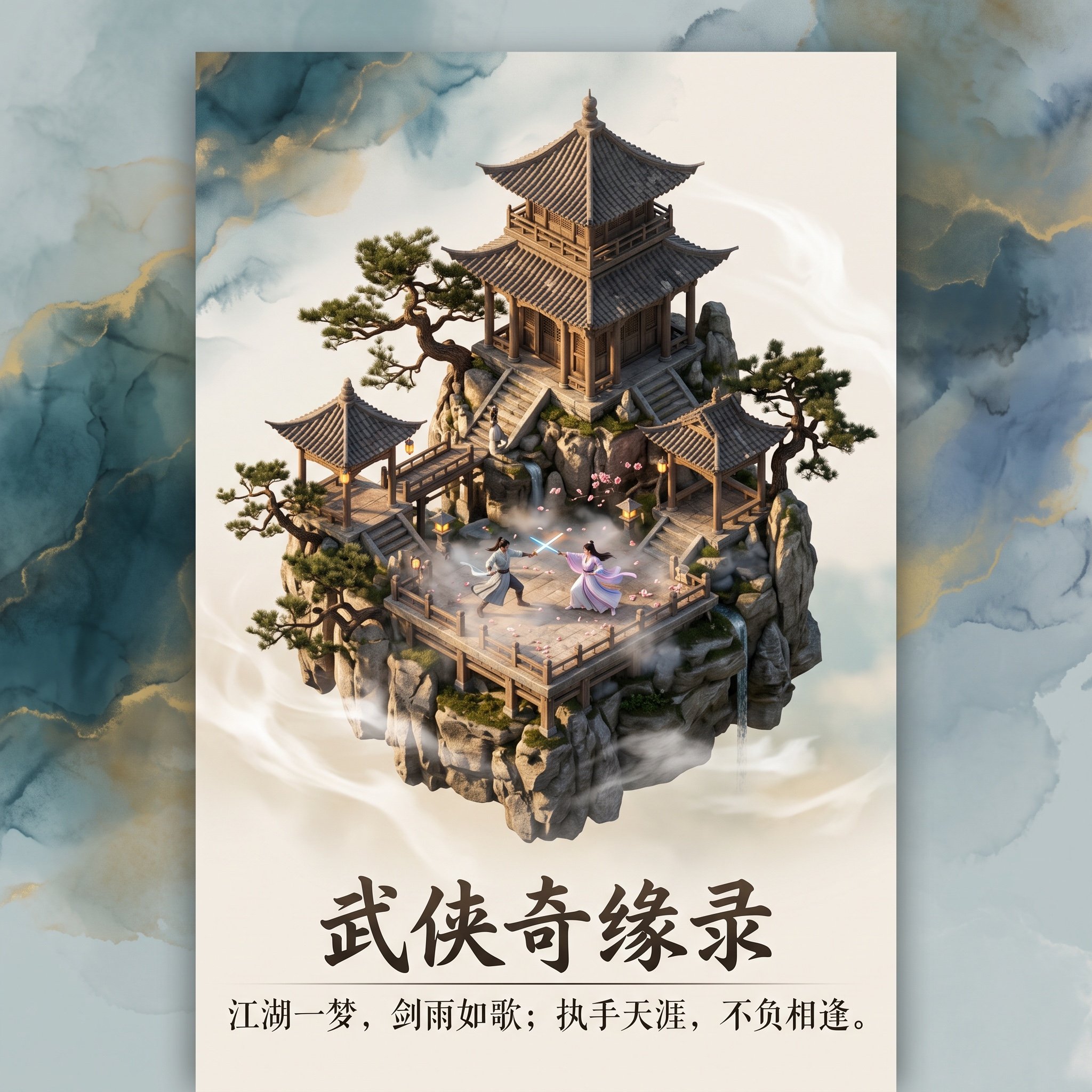 3D Diorama Poster for 'Lord of the Mysteries'