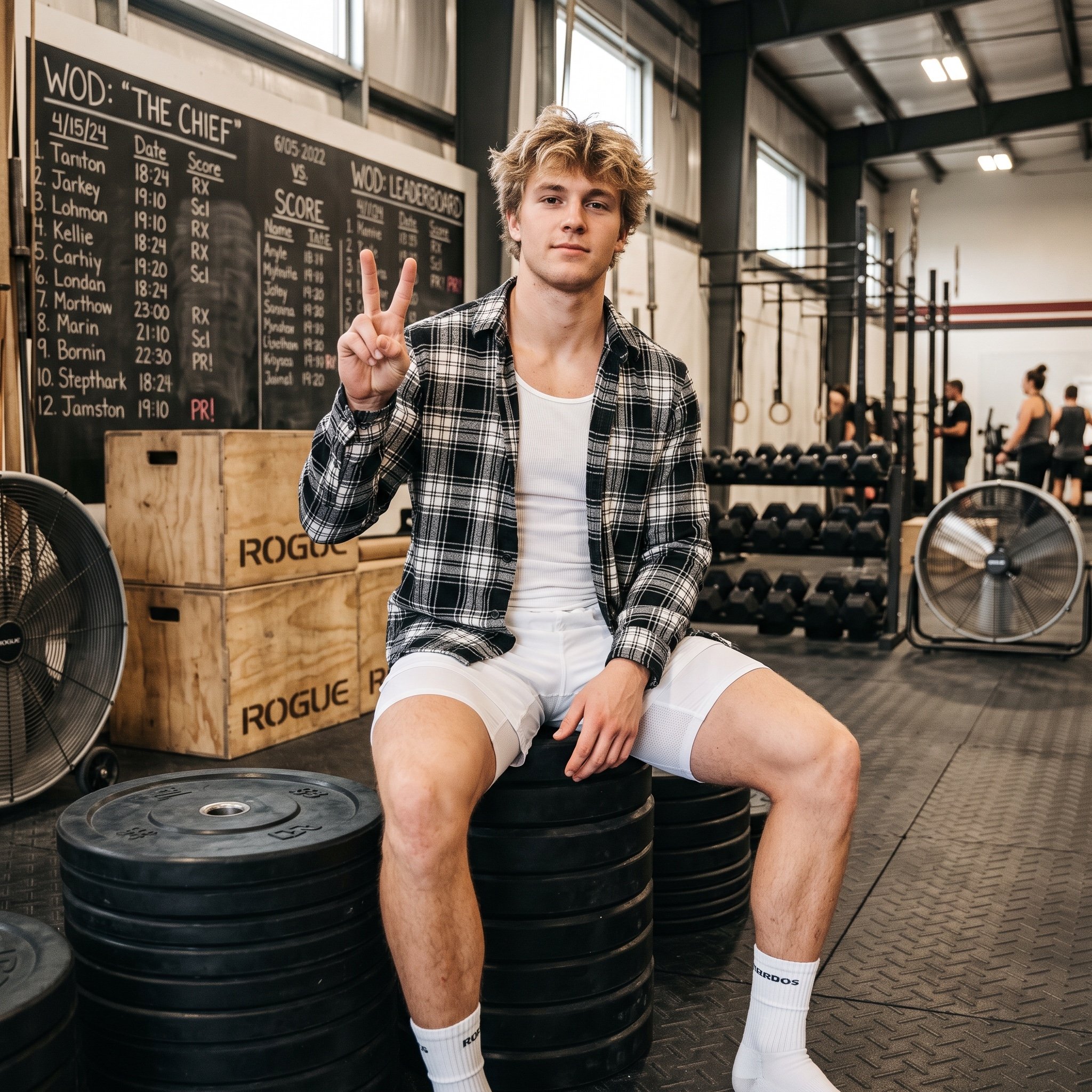 Gym Bro Aesthetic Photo Analysis