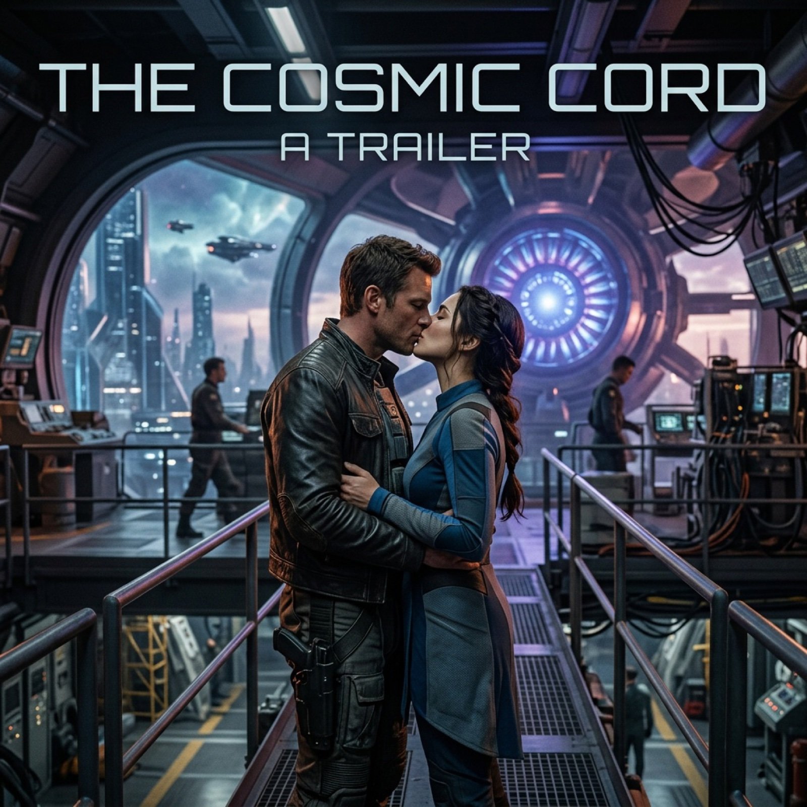 Cinematic Sci-Fi Romance Trailer Scene
