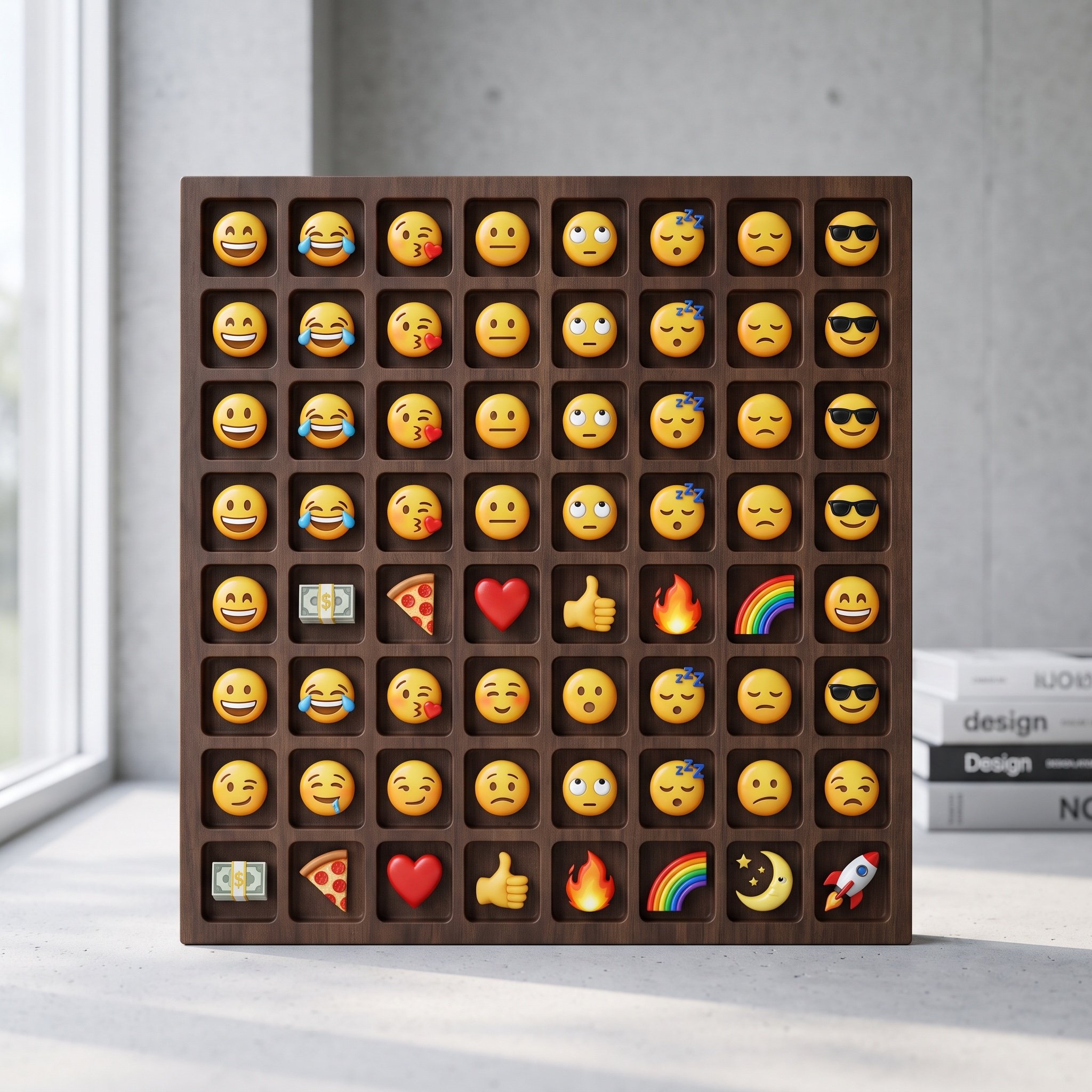 Logo-Based Emoji Grid Generation