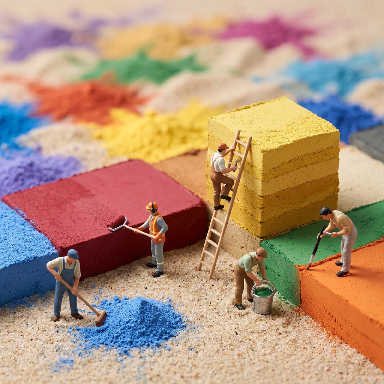 Image-to-Image Transformation with Tiny Workers