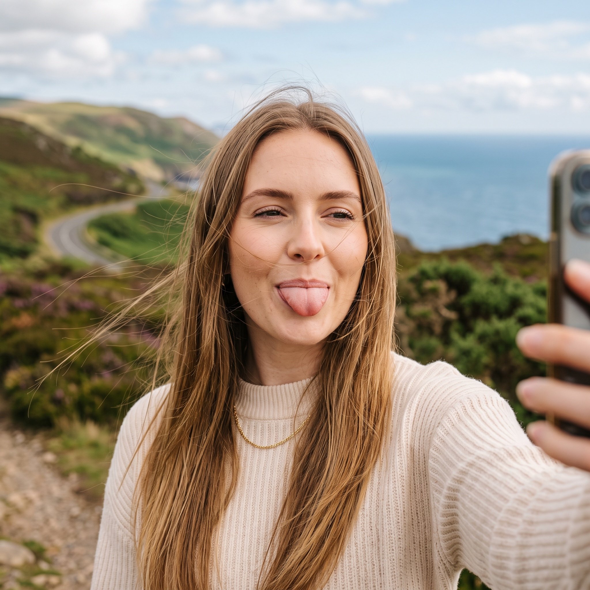 Playful Selfie Portrait