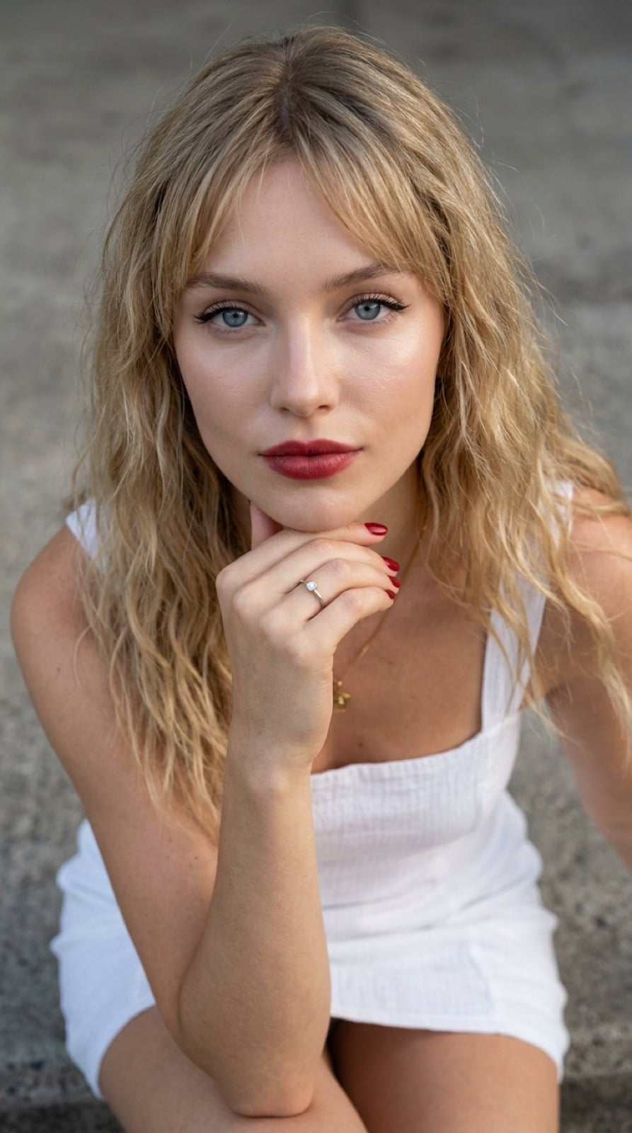 Ethereal Close-Up Portrait Prompt