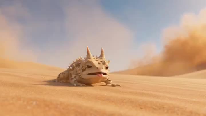 Desert Horned Lizard Grapefruit Ad